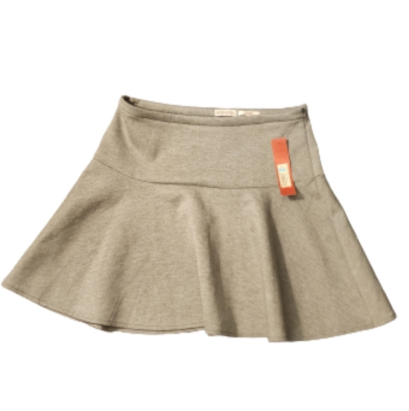 Merona Dresses & Skirts - Merona Heather Gray Swing Skirt Size 6 NWT